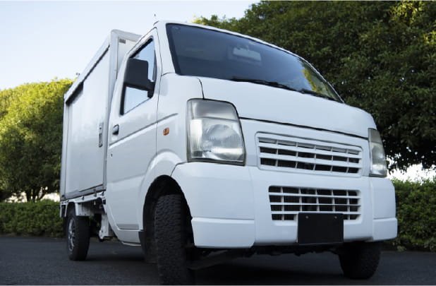 出張用の軽自動車の写真